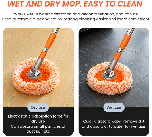 360° Sunflower Rotatable Mop