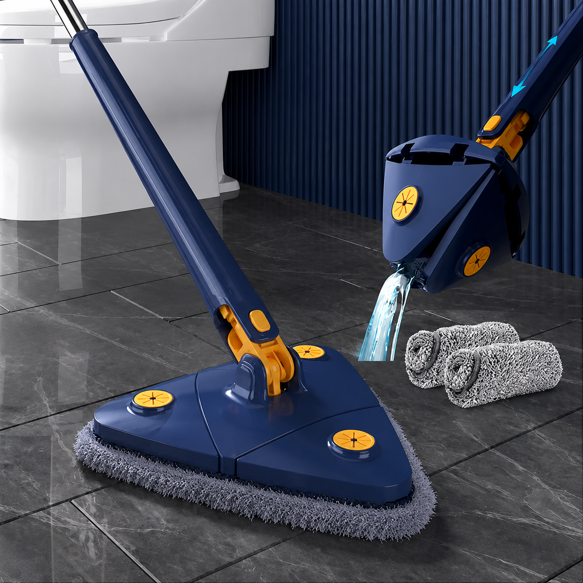 360° Triangle Cleaning Mop