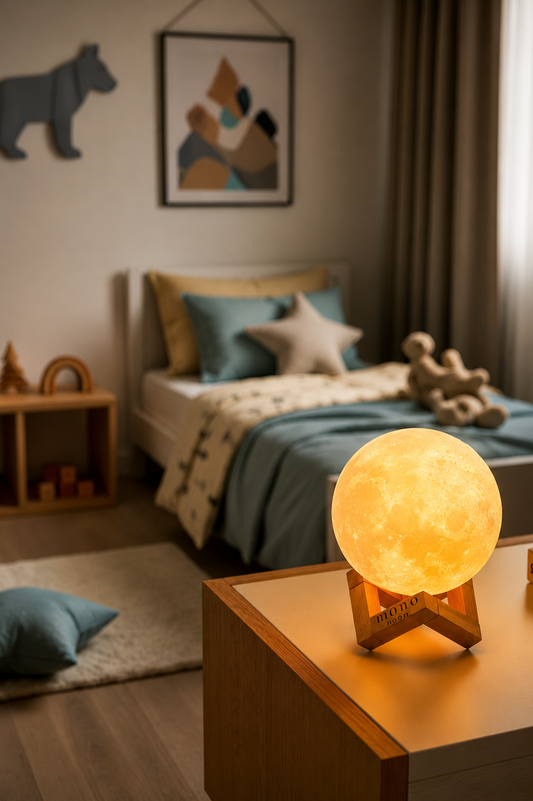 3D LED Moon Light